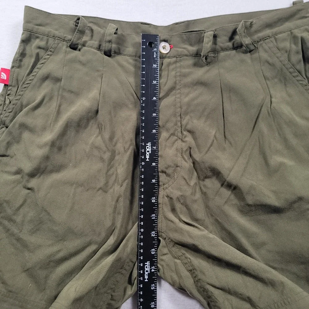 The North Face Cordura Supplex Shorts Mens 36 Olive Y2K Hiking Outdoor 10822